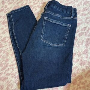 Good American Deep Indigo Skinny Jeans